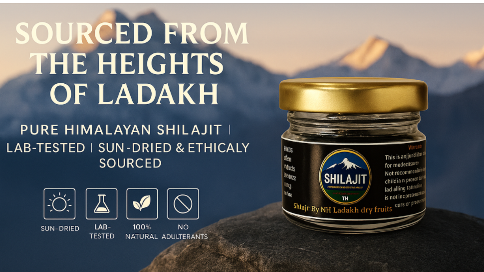 Pure Himalayan Shilajit Resin | Ladakh | 20gm | NH Ladakh Dry Fruits - Image 4