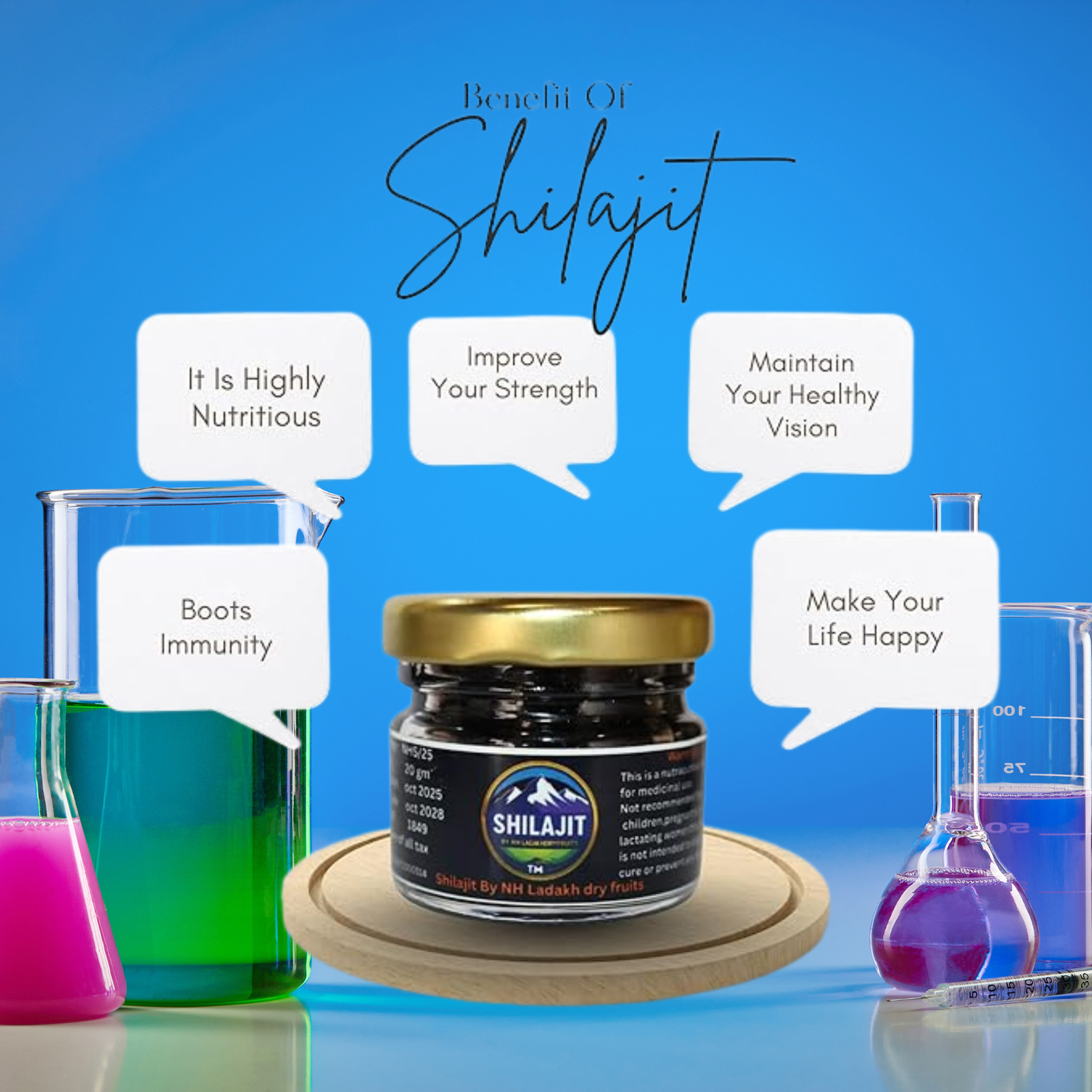 Pure Himalayan Shilajit Resin | Ladakh | 20gm | NH Ladakh Dry Fruits - Image 2